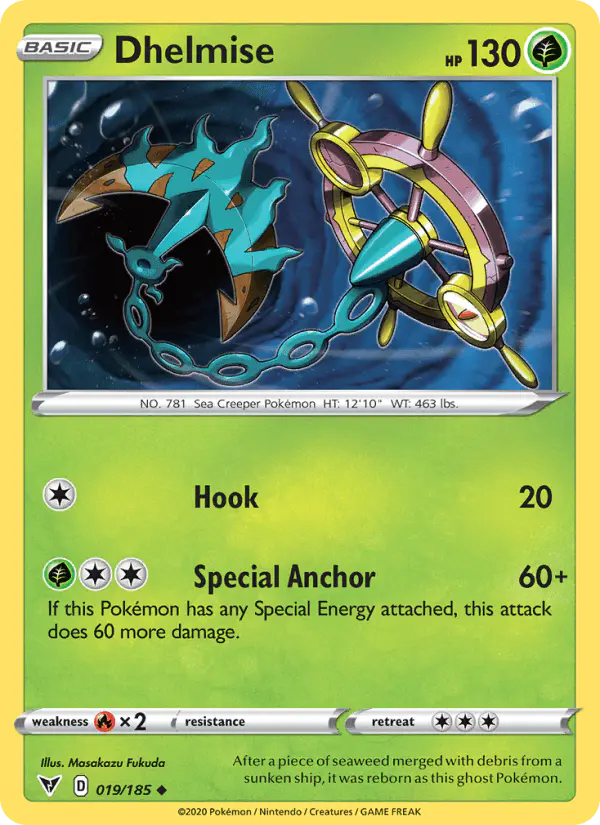 Carta Dhelmise 019/185 de Vivid Voltage