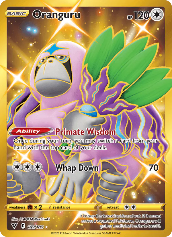 Carta Oranguru 199/185 de Vivid Voltage