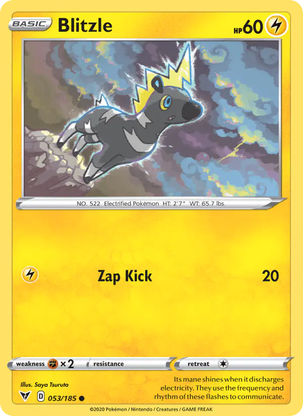 Carta Blitzle 053/185 de Vivid Voltage