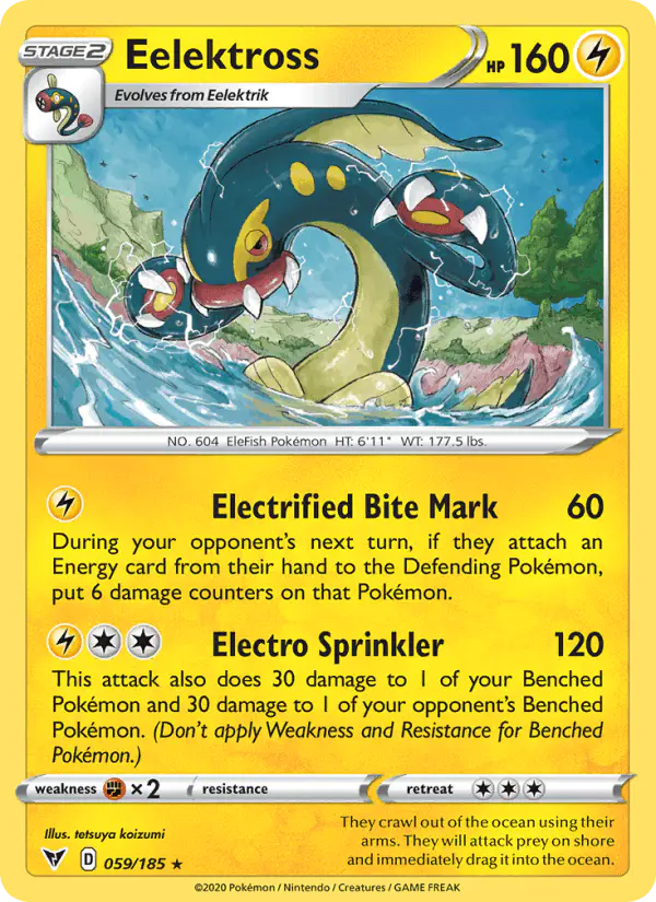 Carta Eelektross 059/185 de Vivid Voltage
