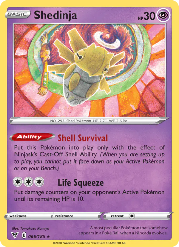 Carta Shedinja 066/185 de Vivid Voltage