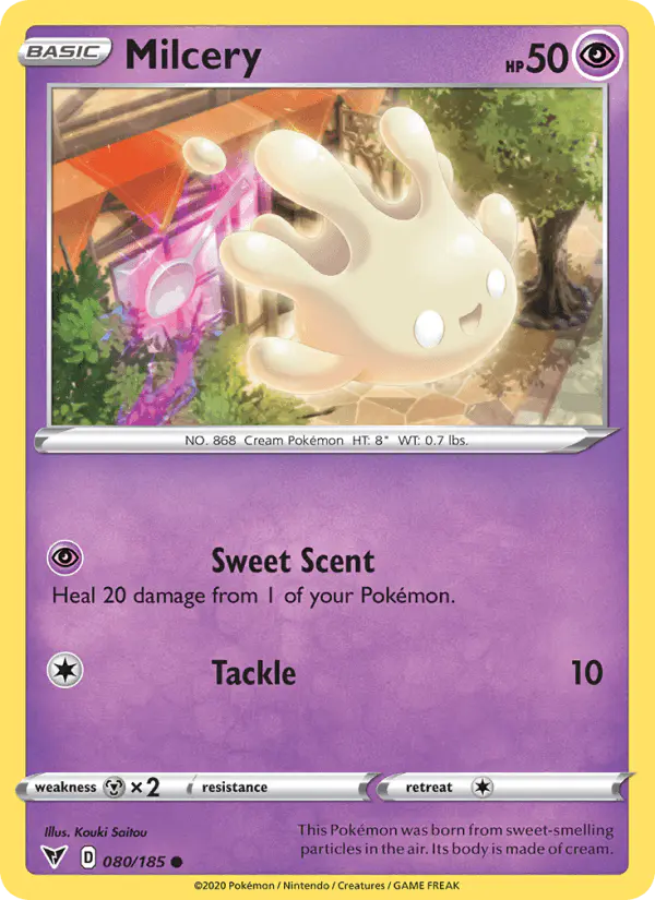 Carta Milcery 080/185 de Vivid Voltage