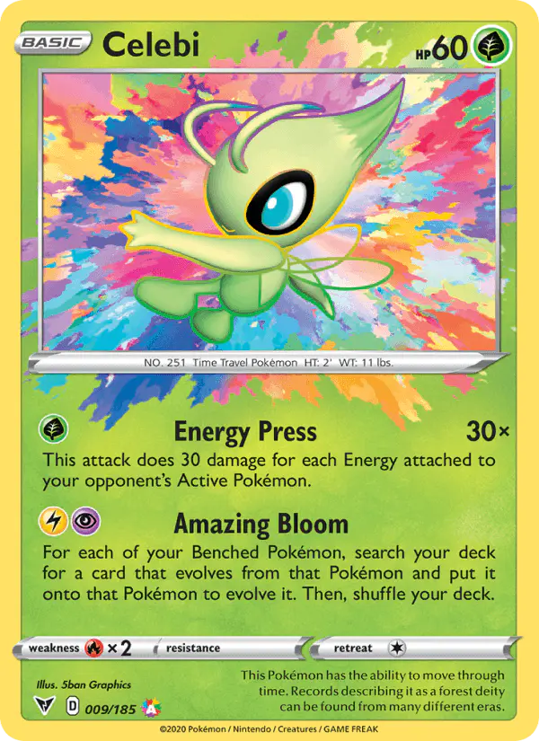 Carta Celebi 009/185 de Vivid Voltage
