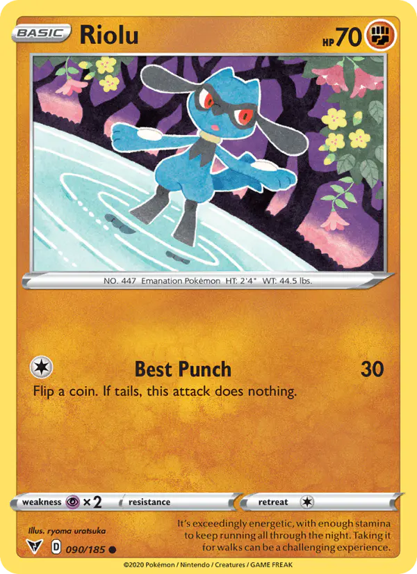 Carta Riolu 090/185 de Vivid Voltage