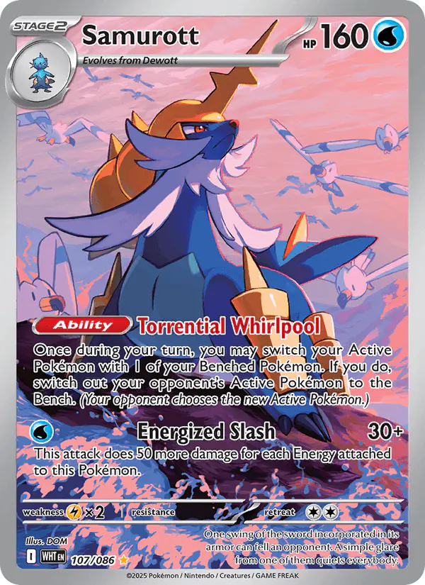 Carta Samurott 107/086 de White Flare