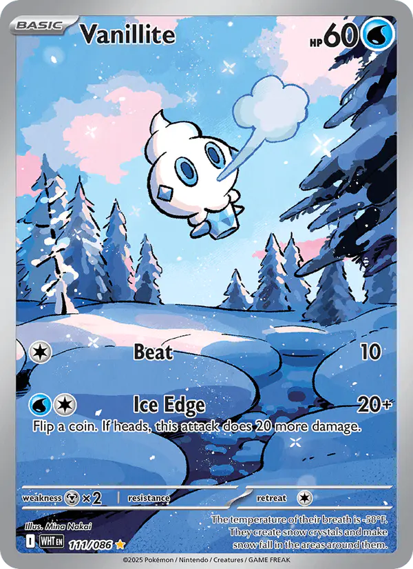 Carta Vanillite 111/086 de White Flare