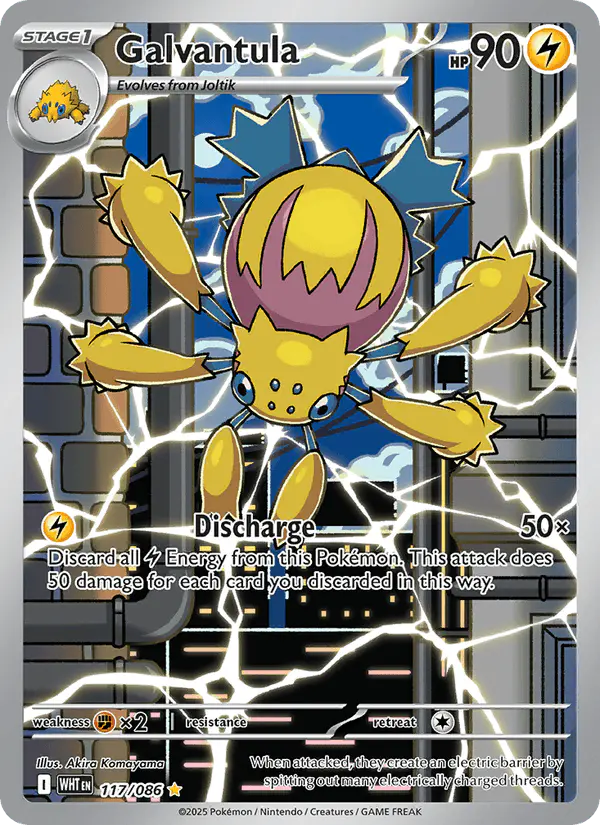 Carta Galvantula 117/086 de White Flare