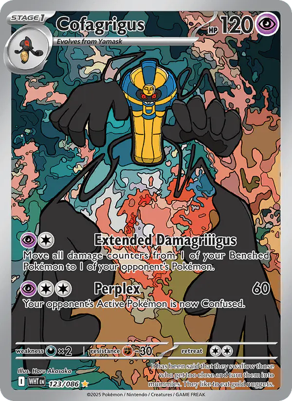Carta Cofagrigus 123/086 de White Flare