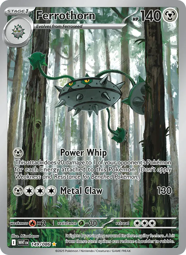 Carta Ferrothorn 149/086 de White Flare