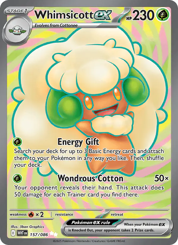 Carta Whimsicott ex 157/086 de White Flare