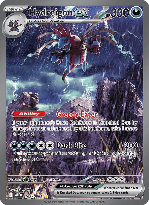 Carta Hydreigon ex 169/086 de White Flare
