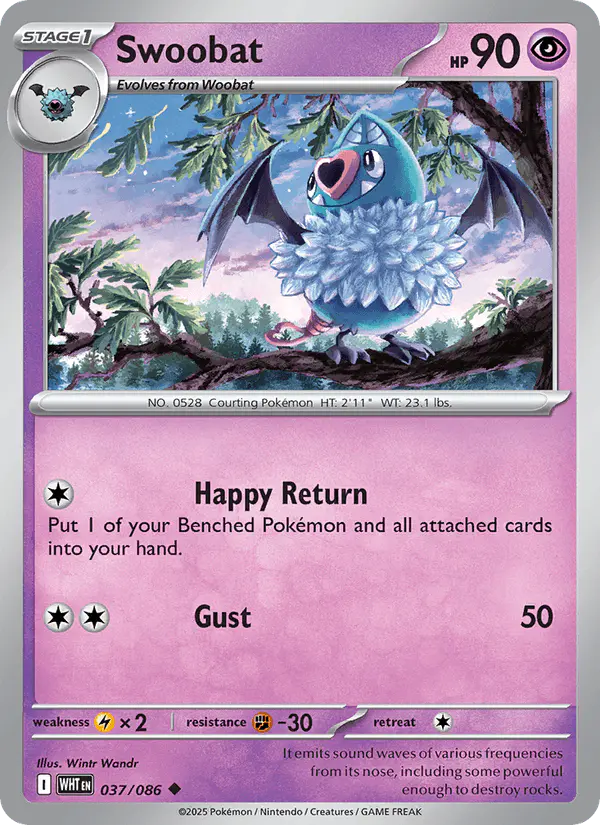 Carta Swoobat 037/086 de White Flare