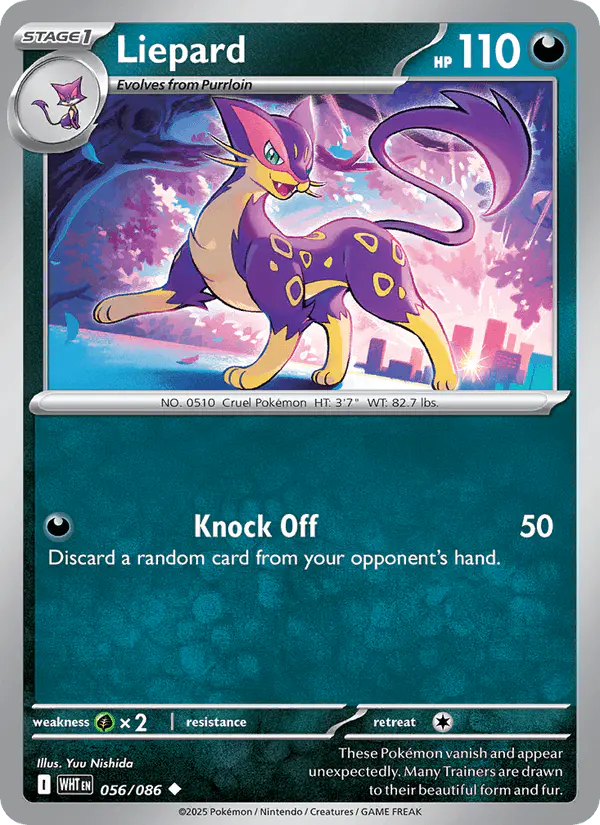 Carta Liepard 056/086 de White Flare