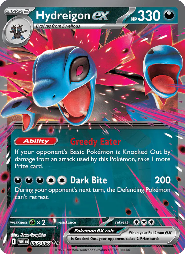 Carta Hydreigon ex 067/086 de White Flare