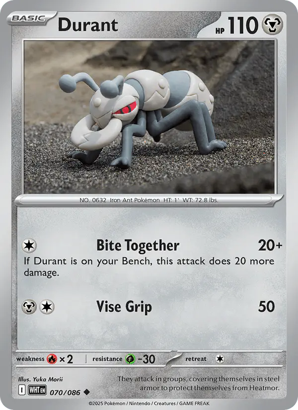 Carta Durant 070/086 de White Flare