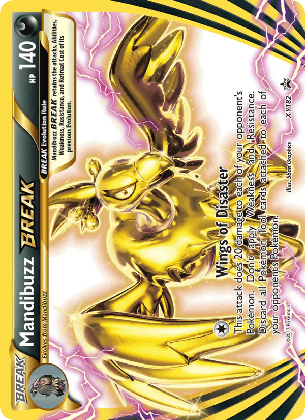 Carta Mandibuzz BREAK XY182 de XY Black Star Promos