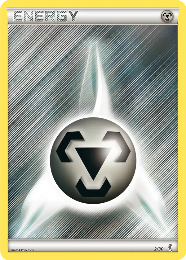 Carta Metal Energy 2/30 de XY trainer Kit (Bisharp)