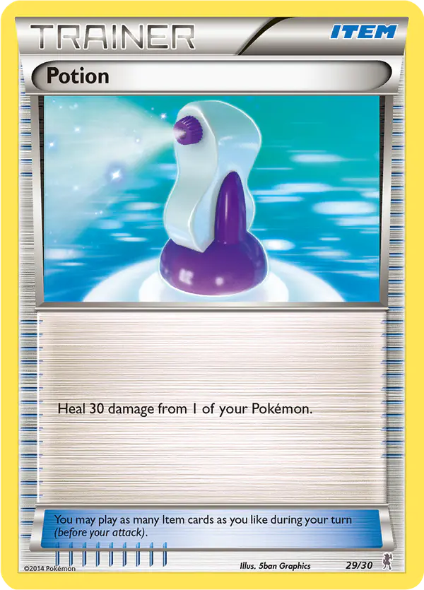 Carta Potion 29/30 de XY trainer Kit (Bisharp)
