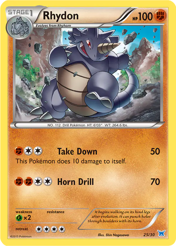 Carta Tangrowth 25/30 de XY trainer Kit (Latias)