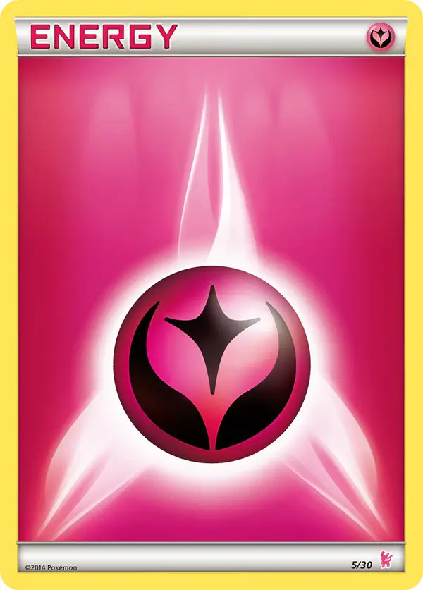 Carta Fairy Energy 5/30 de XY trainer Kit (Sylveon)