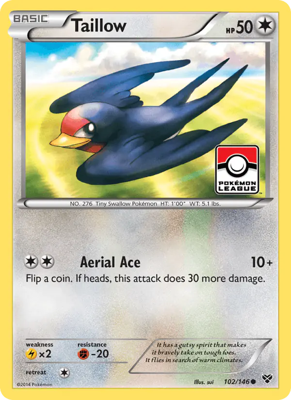 Carta Taillow 102/146 de XY