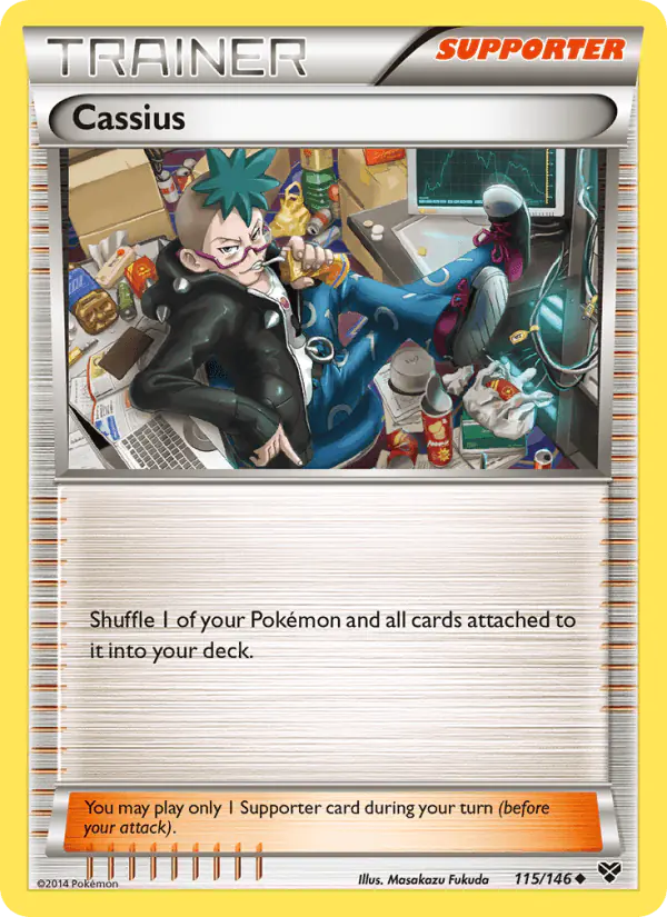 Carta Cassius 115/146 de XY