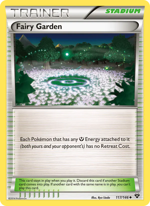 Carta Fairy Garden 117/146 de XY