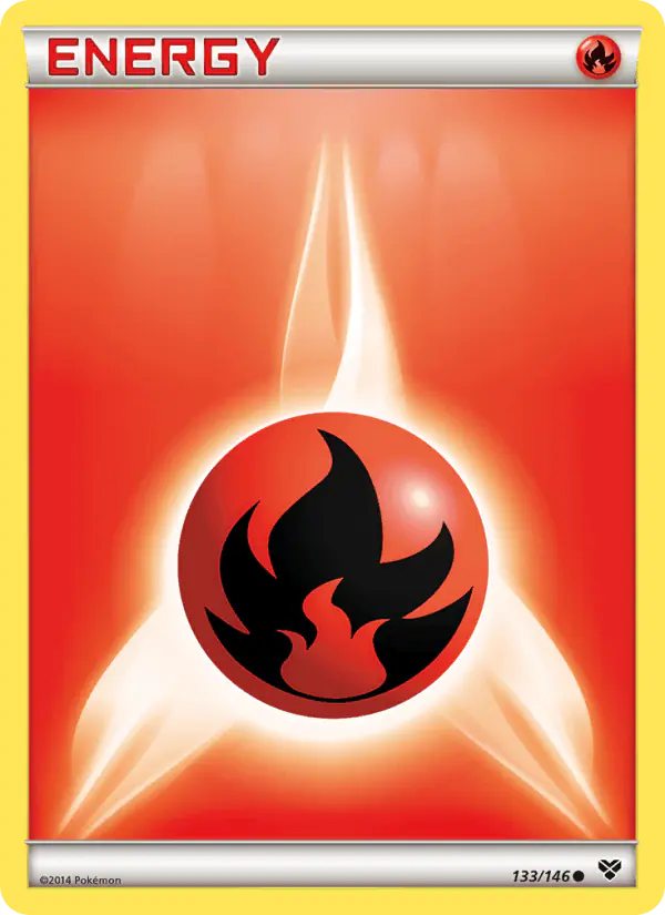 Carta Fire Energy 133/146 de XY
