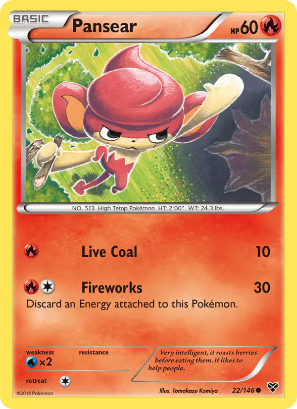 Carta Pansear 22/146 de XY