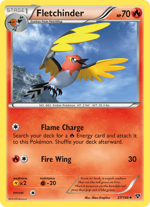 Carta Fletchinder 27/146 de XY