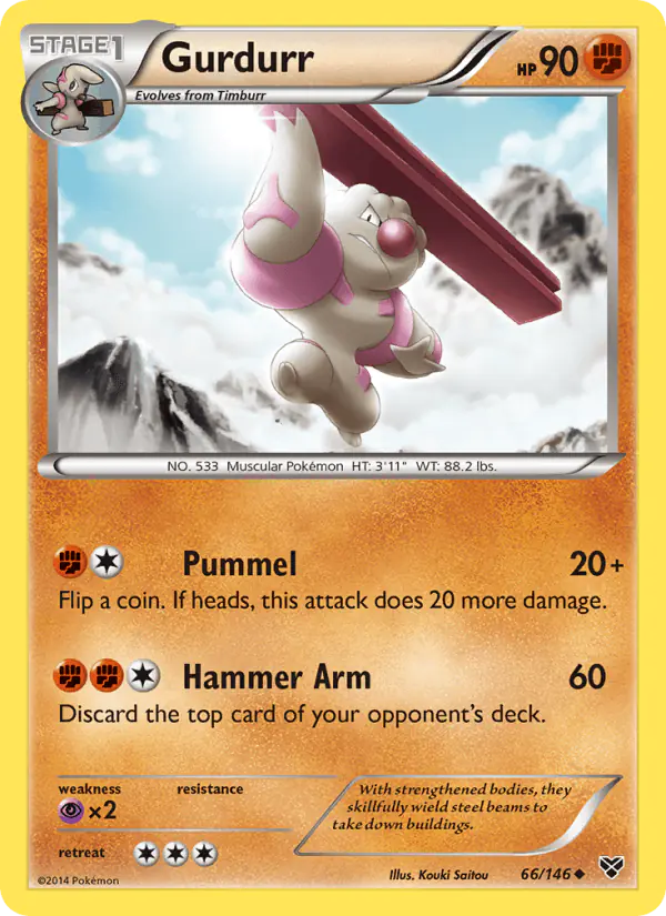 Carta Gurdurr 66/146 de XY