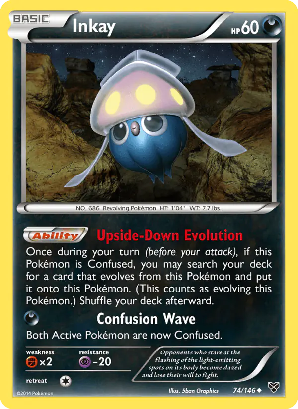 Carta Inkay 74/146 de XY